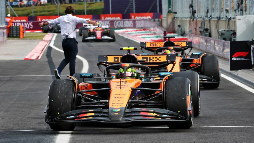 McLaren took its seventh 1-2 of the season in Hungary